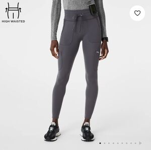 Charcoal Figs High Waisted ScrubLeggings